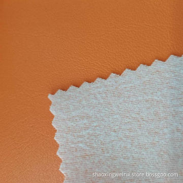 Orange Natural Comfortable PVC Leather